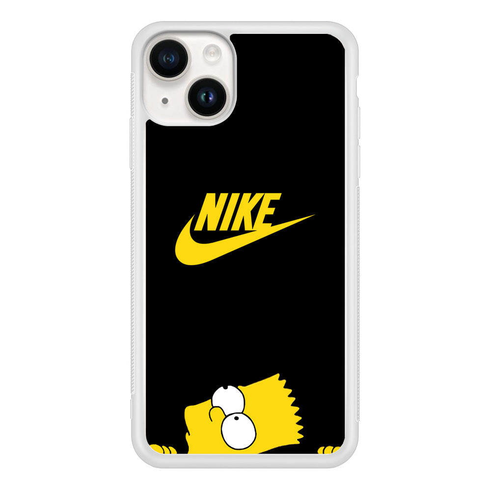 Nike Logo Sync Bart Logo iPhone 14 Case