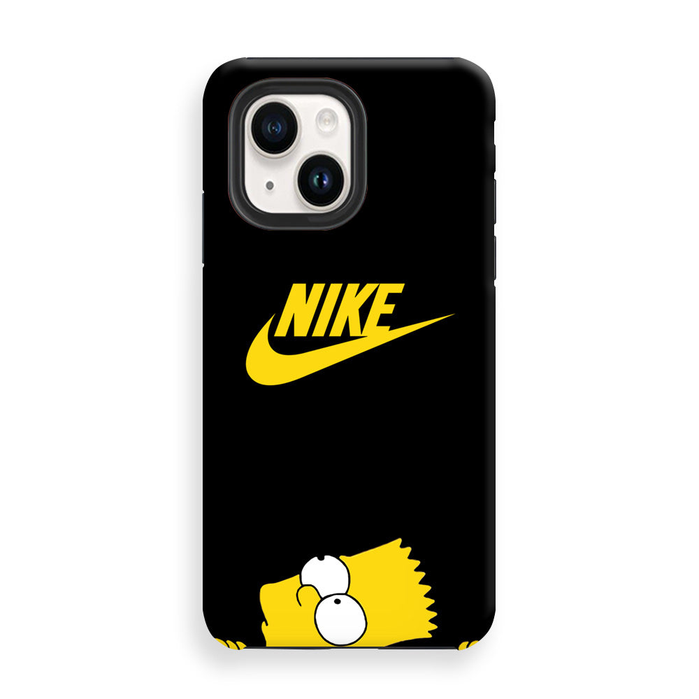 Nike Logo Sync Bart Logo iPhone 14 Case