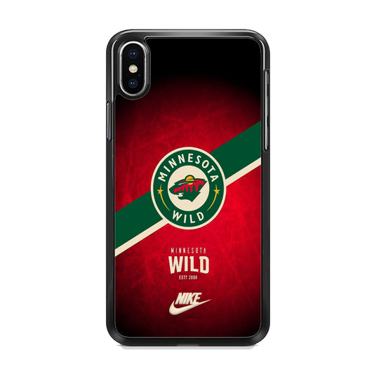 Nike MN Wild Red iPhone X Case