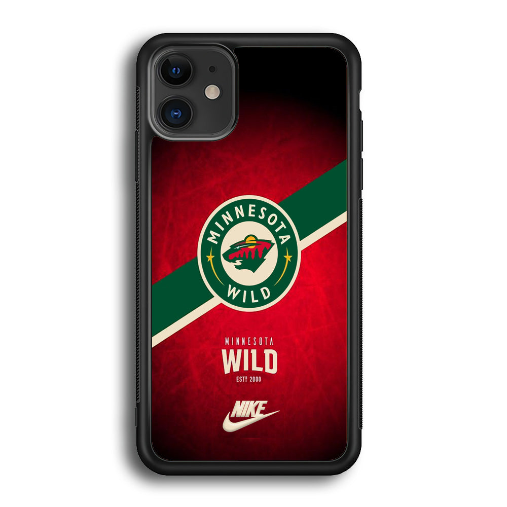 Nike MN Wild Red iPhone 12 Case