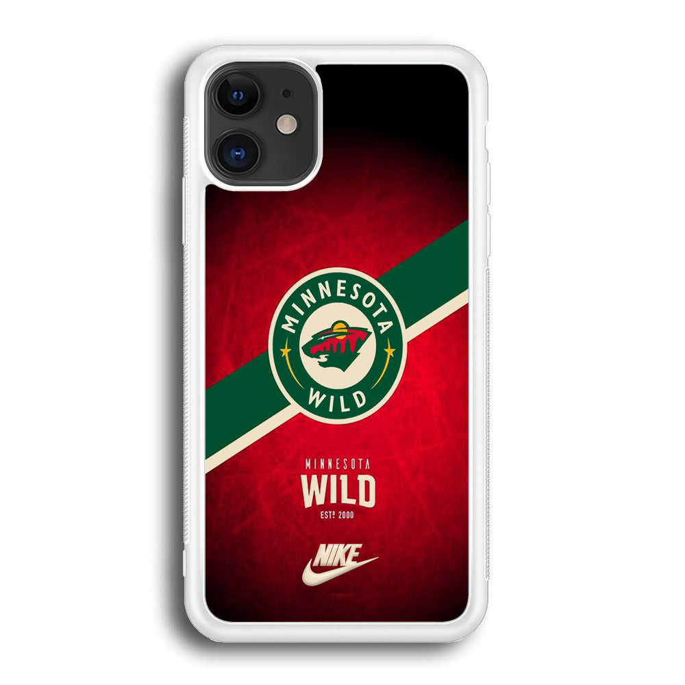 Nike MN Wild Red iPhone 12 Case