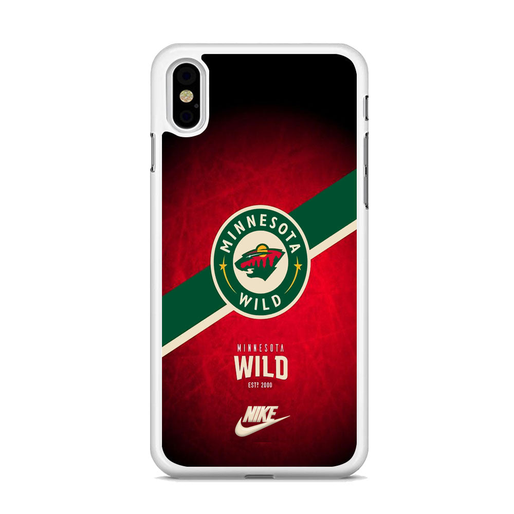 Nike MN Wild Red iPhone Xs Case