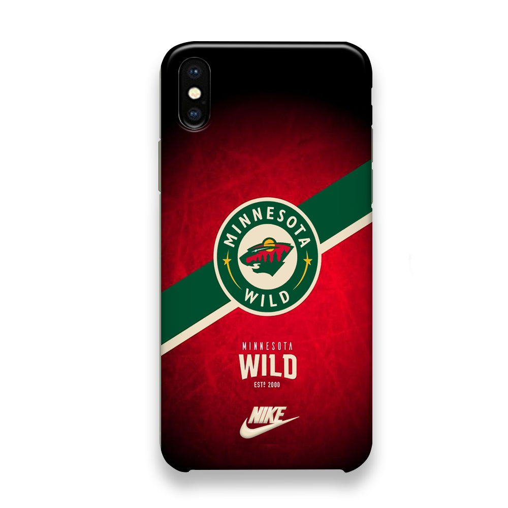 Nike MN Wild Red iPhone X Case