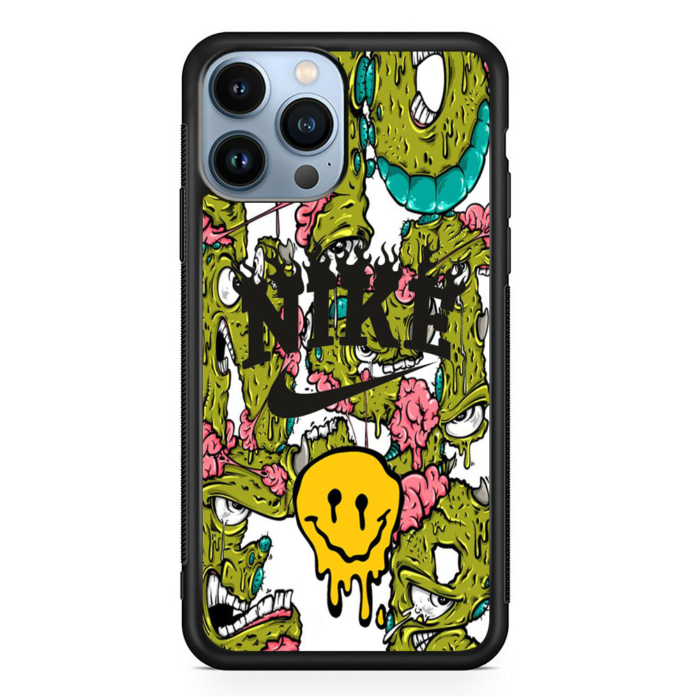 Nike Monster Smiley Typho iPhone 13 Pro Max Case