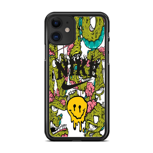 Nike Monster Smiley Typho iPhone 11 Case