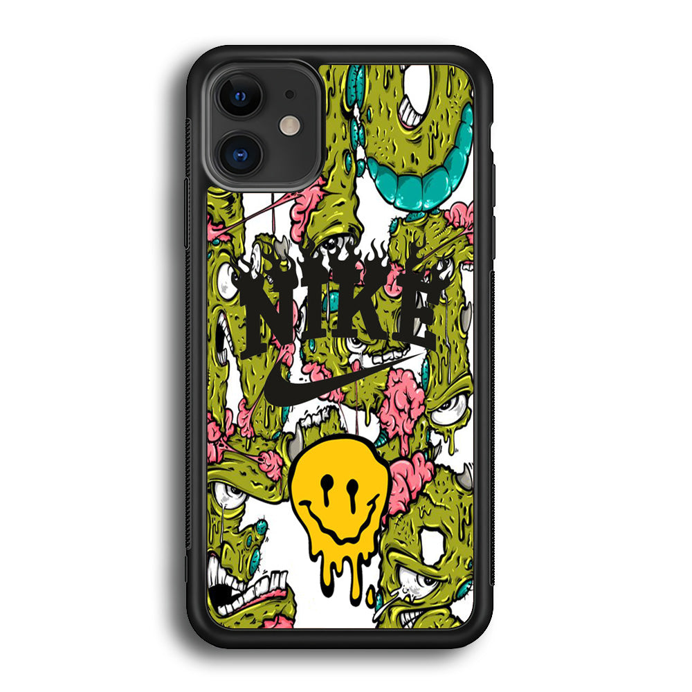 Nike Monster Smiley Typho iPhone 12 Case