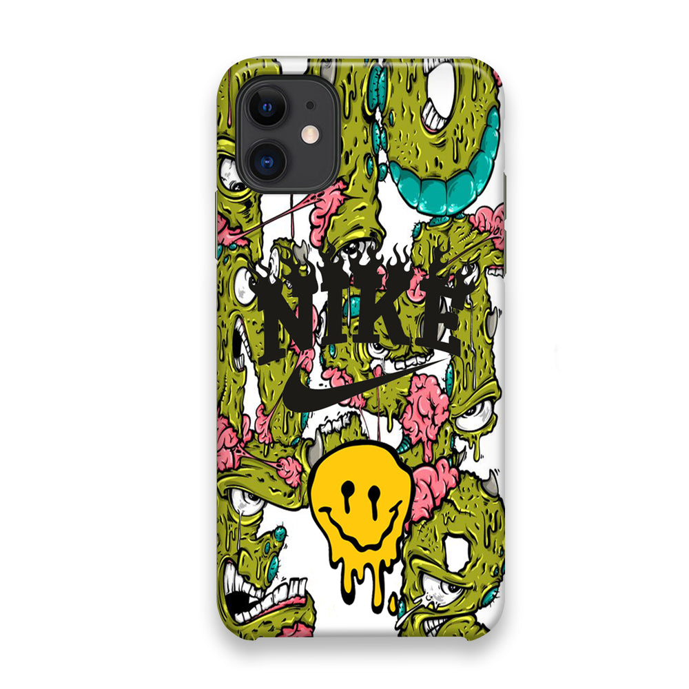 Nike Monster Smiley Typho iPhone 11 Case