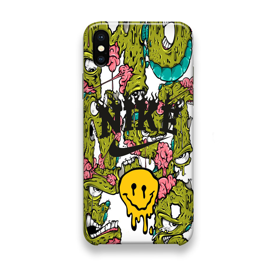 Nike Monster Smiley Typho iPhone Xs Case