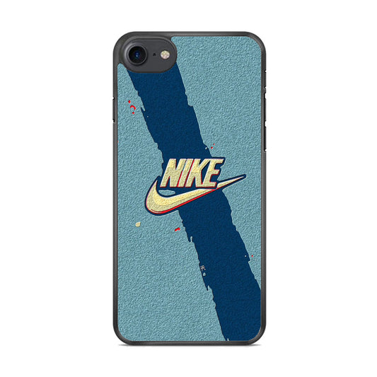 Nike Paint Blue Asphalt iPhone 8 Case