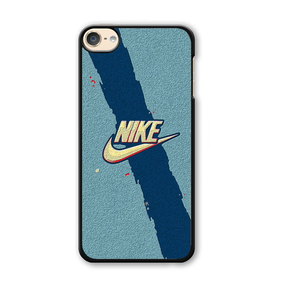 Nike Paint Blue Asphalt iPod Touch 6 Case