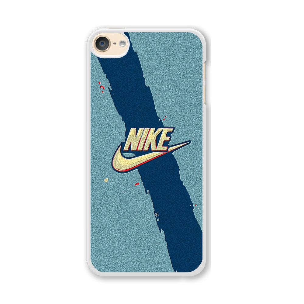 Nike Paint Blue Asphalt iPod Touch 6 Case