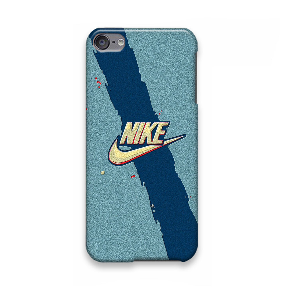 Nike Paint Blue Asphalt iPod Touch 6 Case