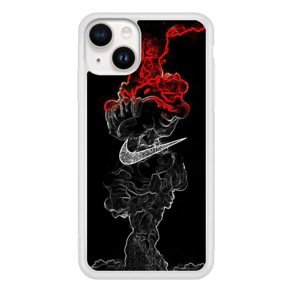 Nike Red Outburst Fuze Art iPhone 15 Case