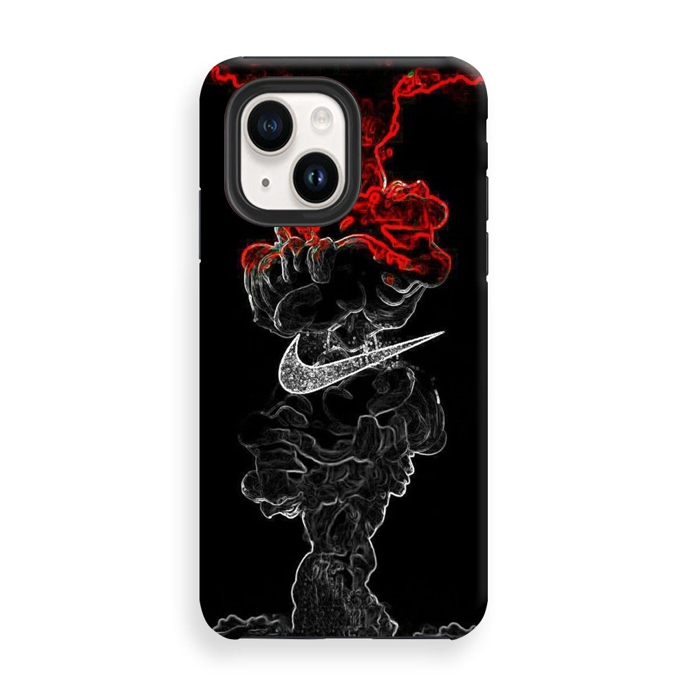 Nike Red Outburst Fuze Art iPhone 15 Case