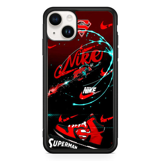 Nike Red Superman iPhone 15 Case