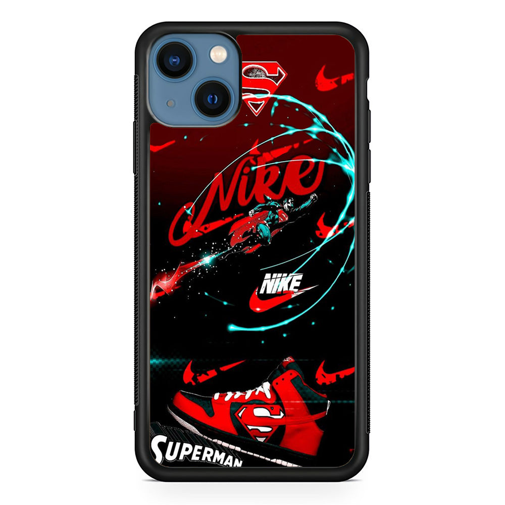 Nike Red Superman iPhone 13 Case