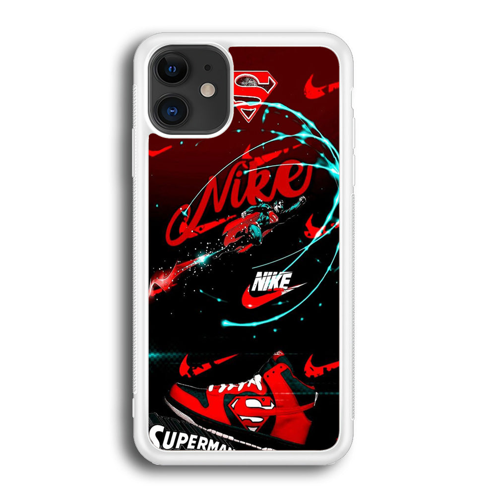 Nike Red Superman iPhone 12 Case