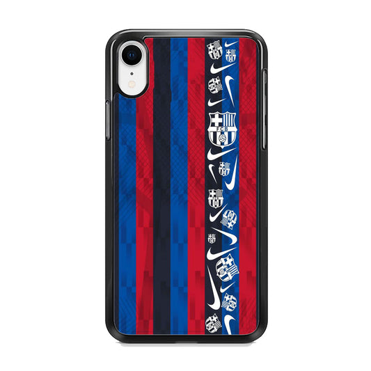 Nike Soccer Flag Barca iPhone XR Case