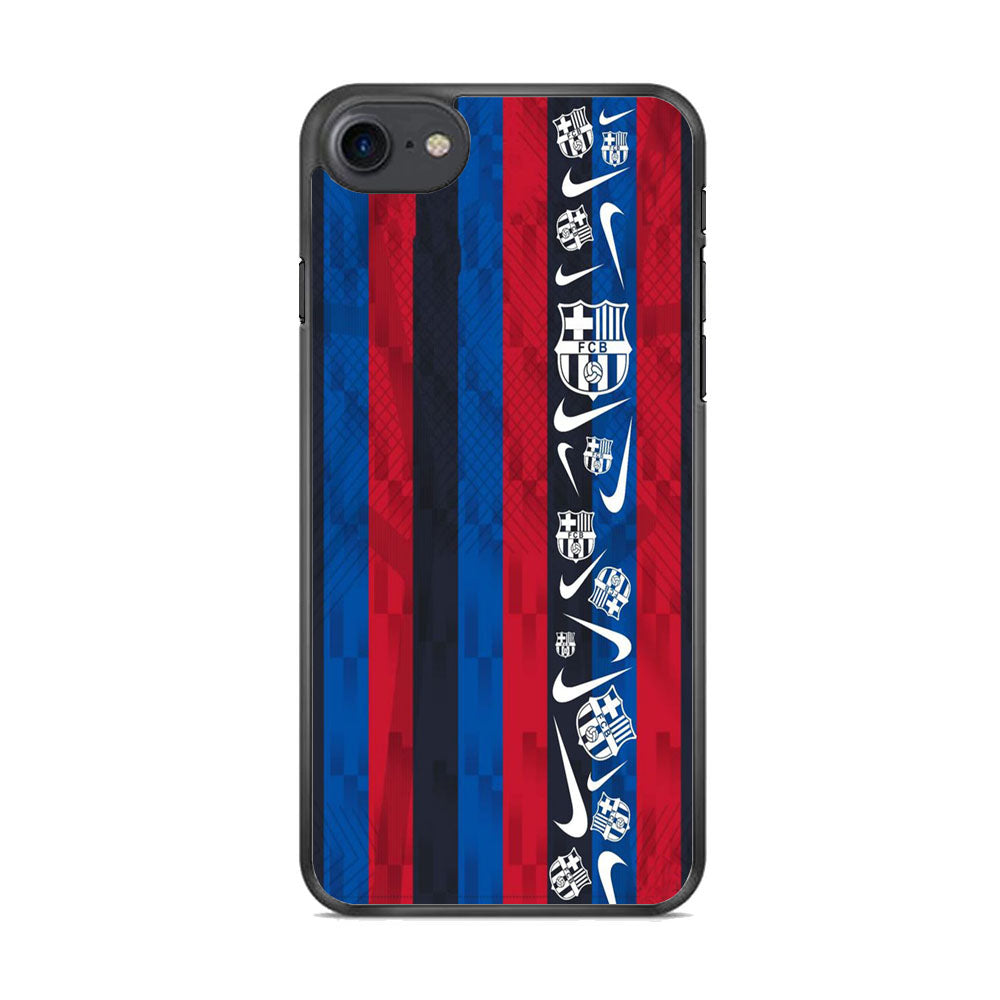 Nike Soccer Flag Barca iPhone 8 Case