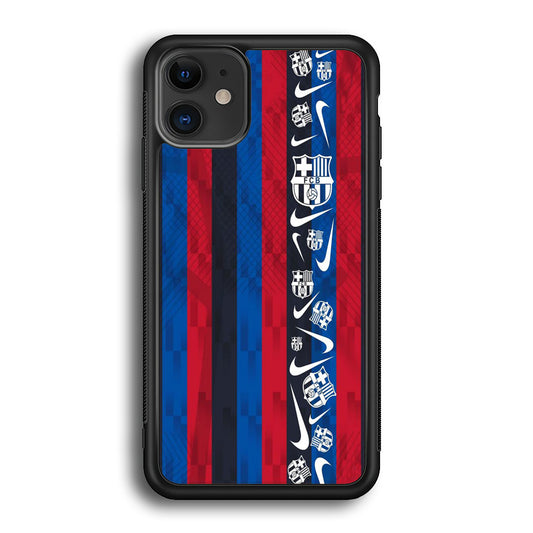 Nike Soccer Flag Barca iPhone 12 Case