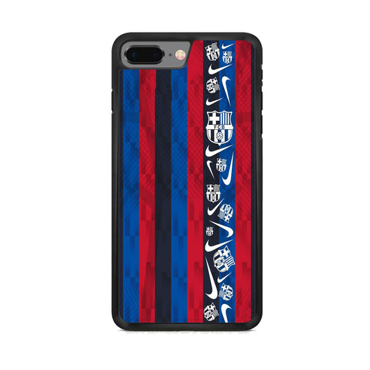 Nike Soccer Flag Barca iPhone 8 Plus Case