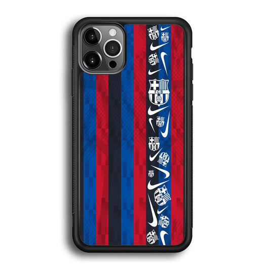 Nike Soccer Flag Barca iPhone 12 Pro Max Case