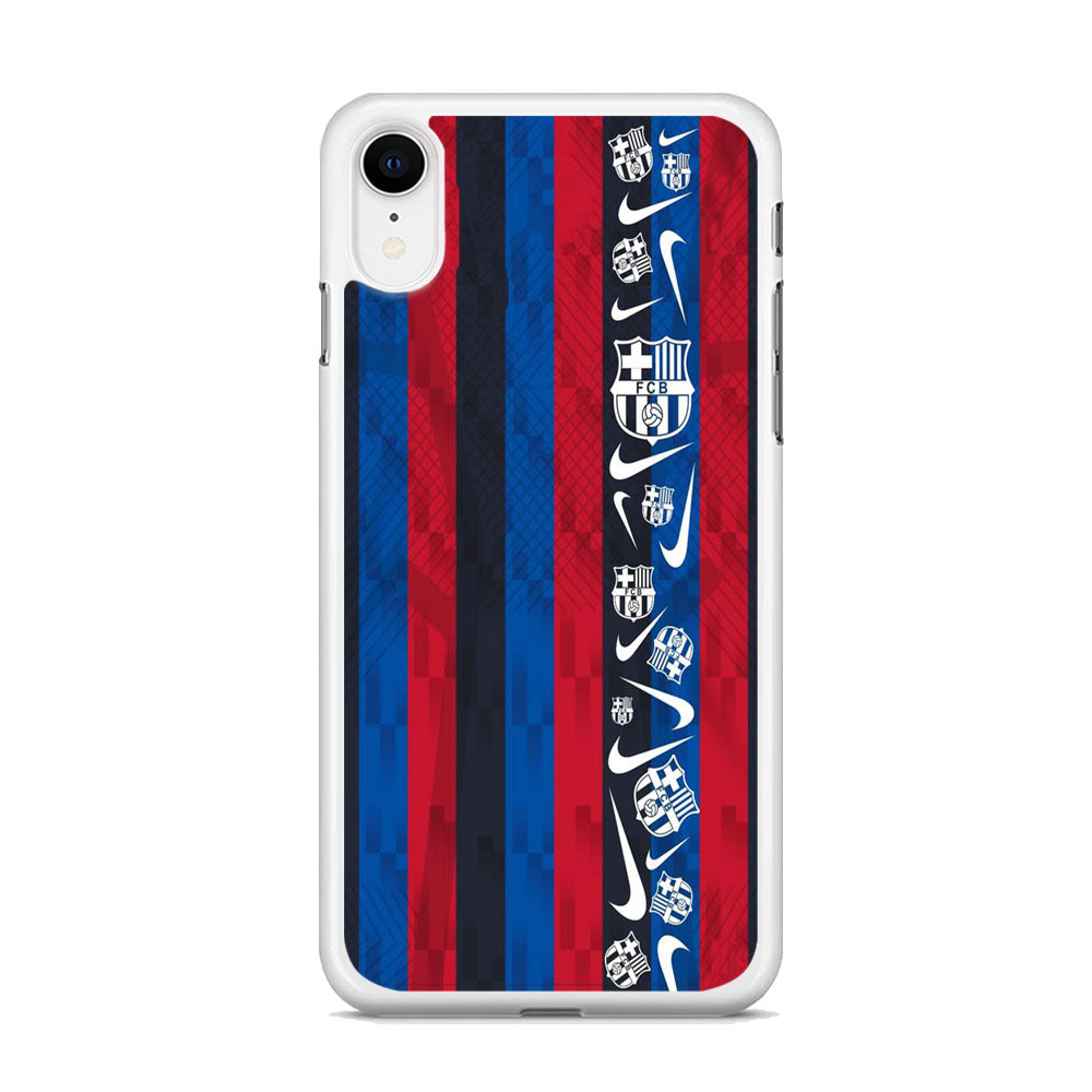 Nike Soccer Flag Barca iPhone XR Case