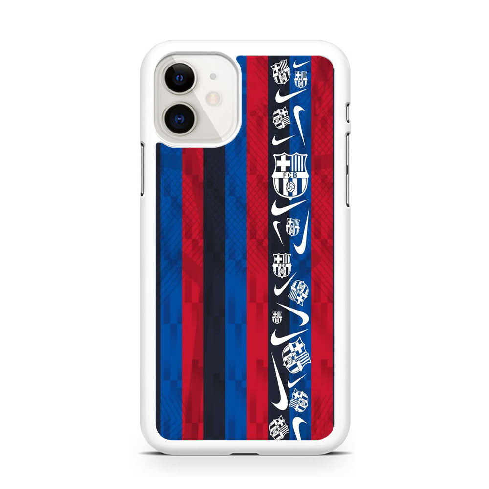 Nike Soccer Flag Barca iPhone 11 Case