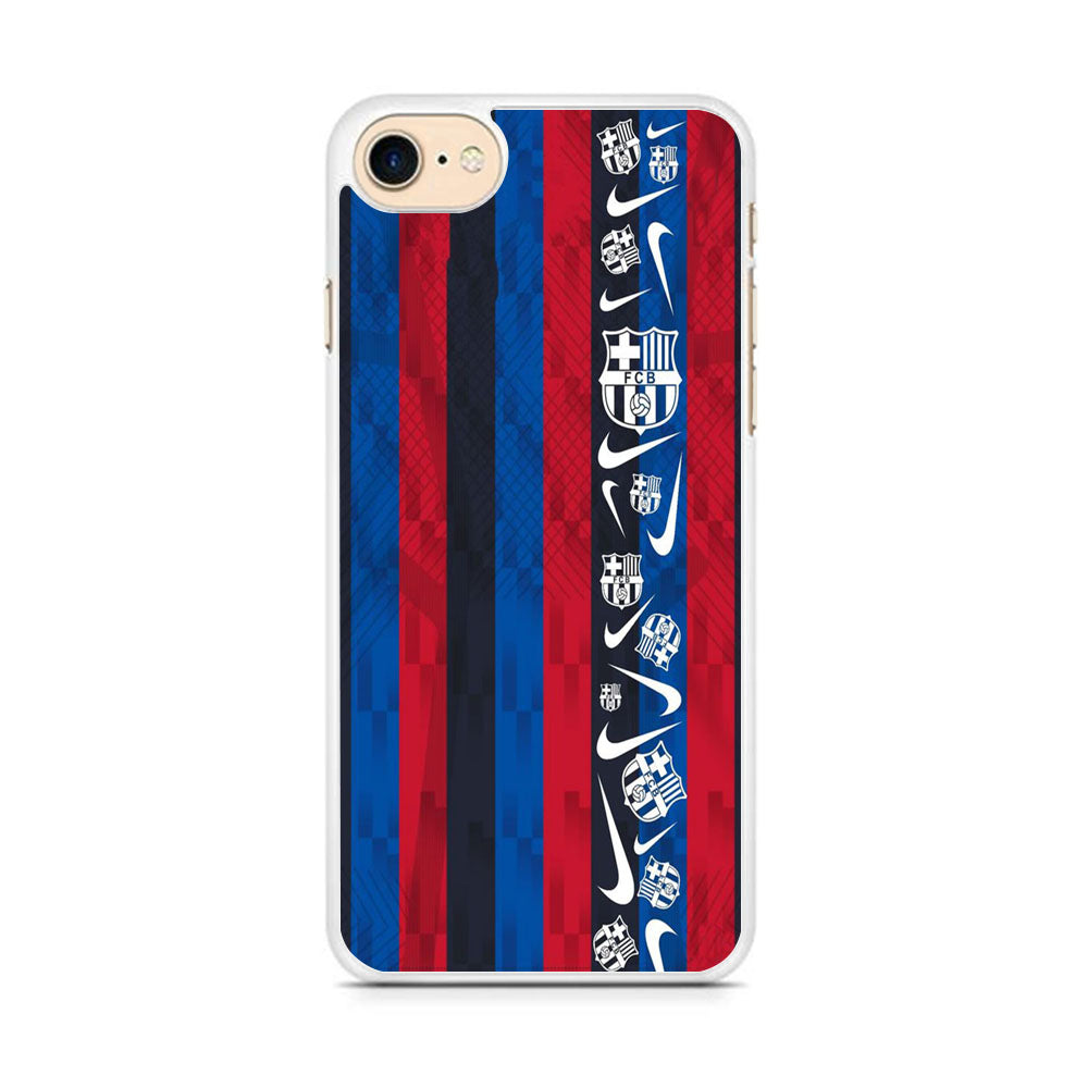 Nike Soccer Flag Barca iPhone 8 Case