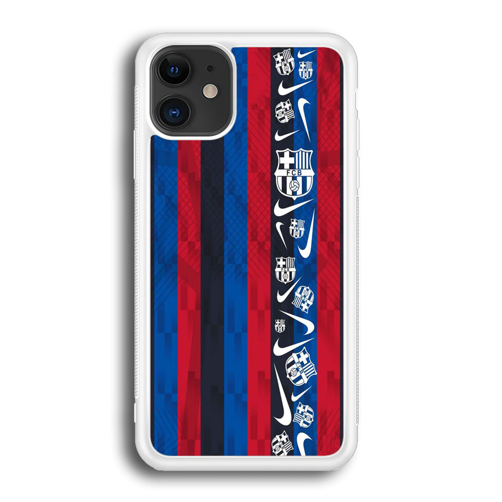 Nike Soccer Flag Barca iPhone 12 Case