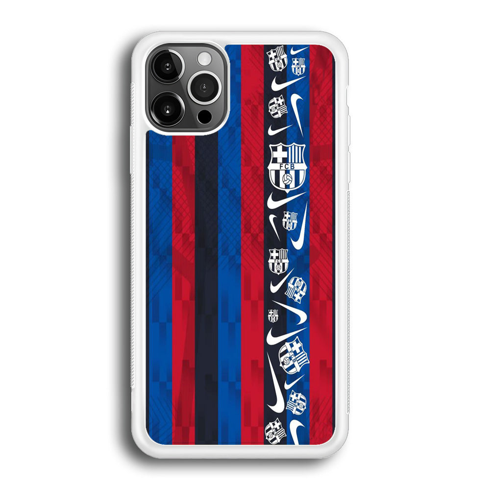 Nike Soccer Flag Barca iPhone 12 Pro Max Case