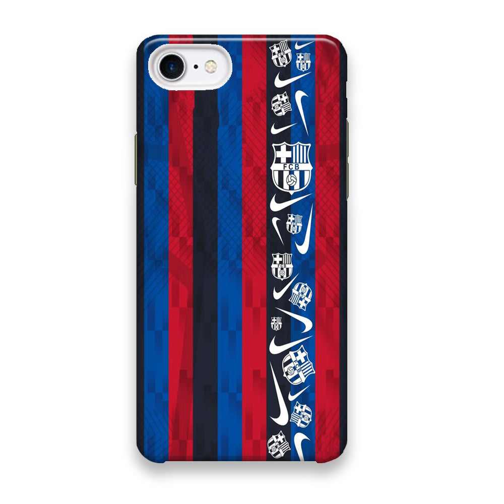 Nike Soccer Flag Barca iPhone 8 Case