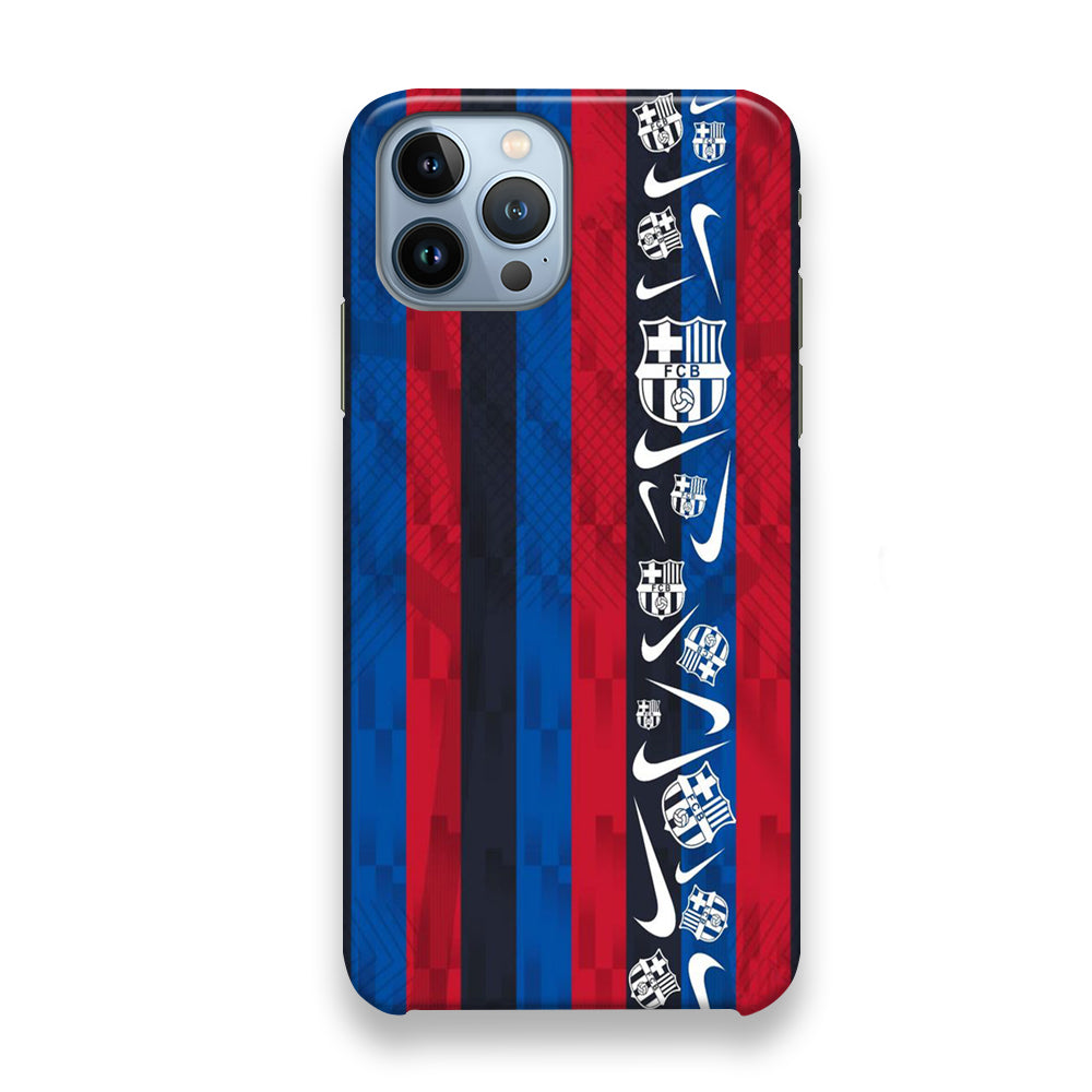 Nike Soccer Flag Barca iPhone 13 Pro Case