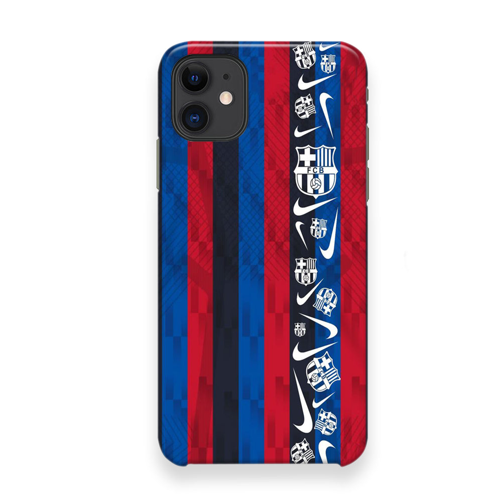 Nike Soccer Flag Barca iPhone 12 Case