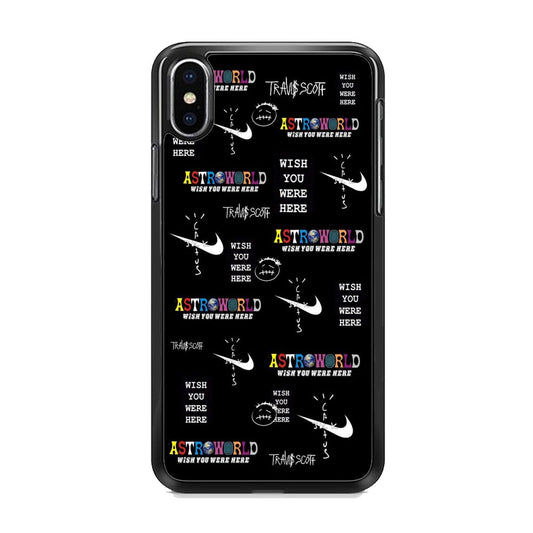 Nike The Wish Astro Wall iPhone X Case