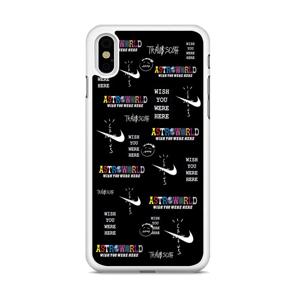 Nike The Wish Astro Wall iPhone X Case