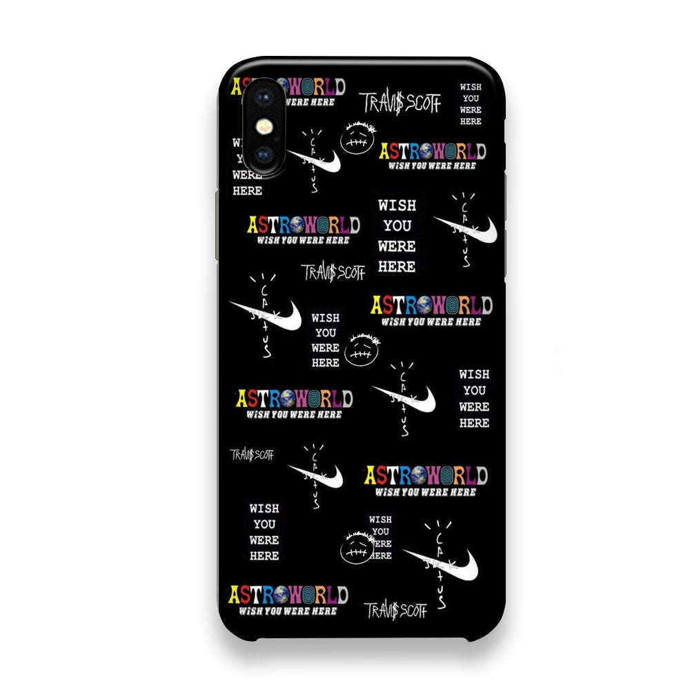 Nike The Wish Astro Wall iPhone X Case