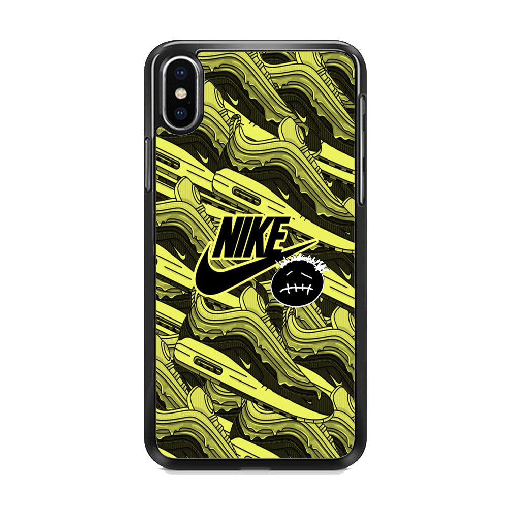 Nike Wall Snicker TS iPhone X Case