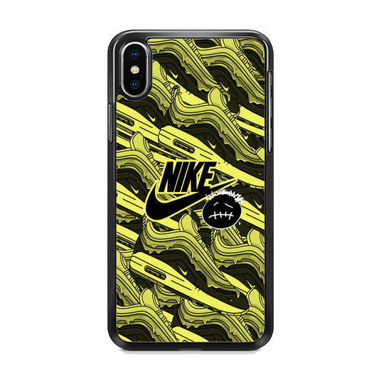 Nike Wall Snicker TS iPhone Xs Case