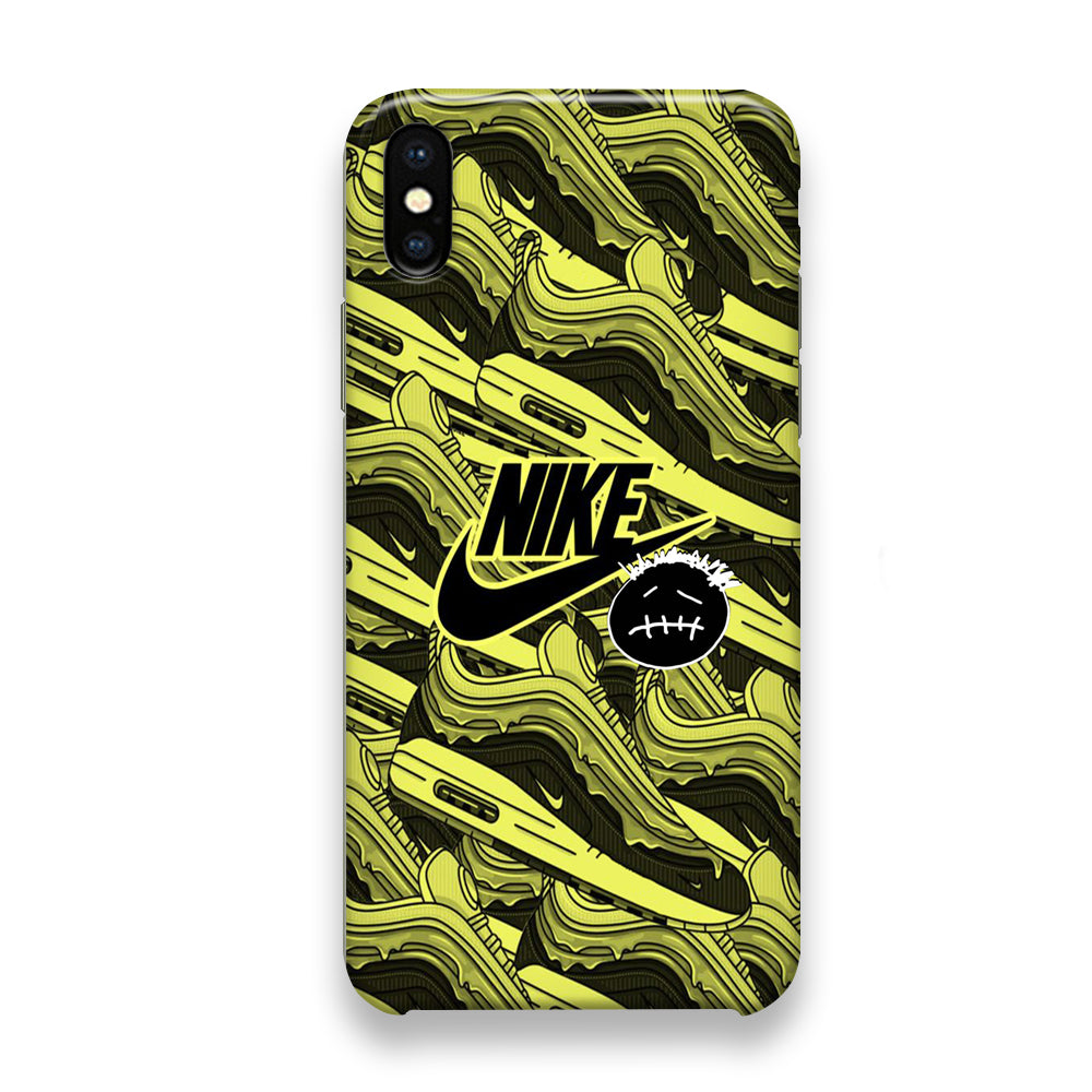 Nike Wall Snicker TS iPhone X Case