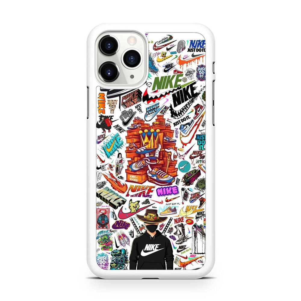 Nike White Wall Iconic iPhone 11 Pro Case