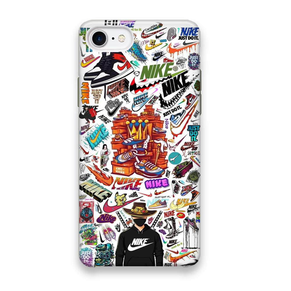 Nike White Wall Iconic iPhone 7 Case