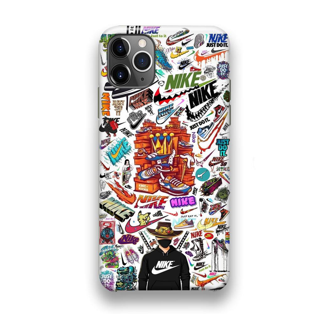 Nike White Wall Iconic iPhone 11 Pro Case