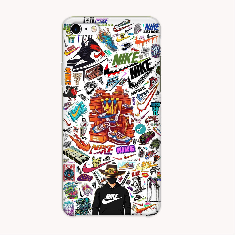 Nike White Wall Iconic iPhone 6 Plus | 6s Plus Case