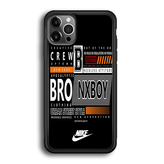 Nike X Urban Street Boy iPhone 12 Pro Case