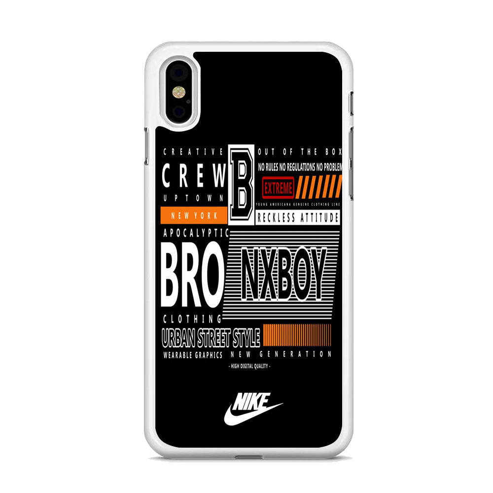 Nike X Urban Street Boy iPhone Xs Max Case