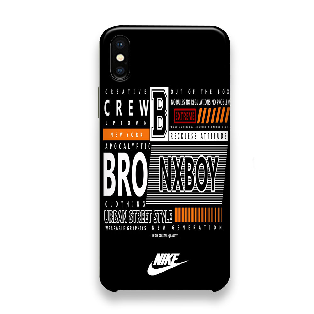 Nike X Urban Street Boy iPhone X Case