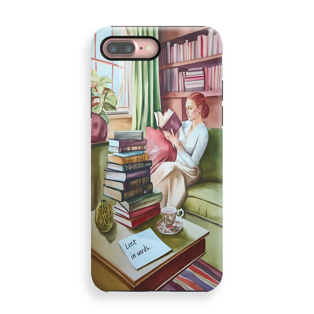 Lost In Words Phone Cases