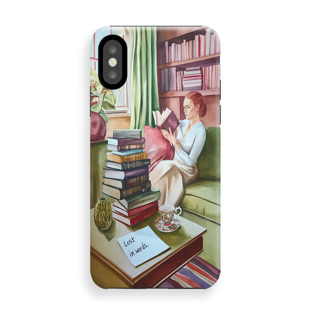 Lost In Words Phone Cases