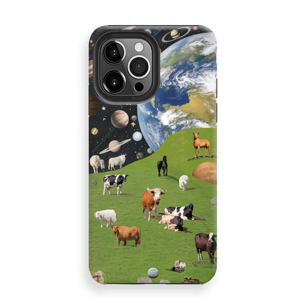 Fantasy Fields Collage Phone Cases